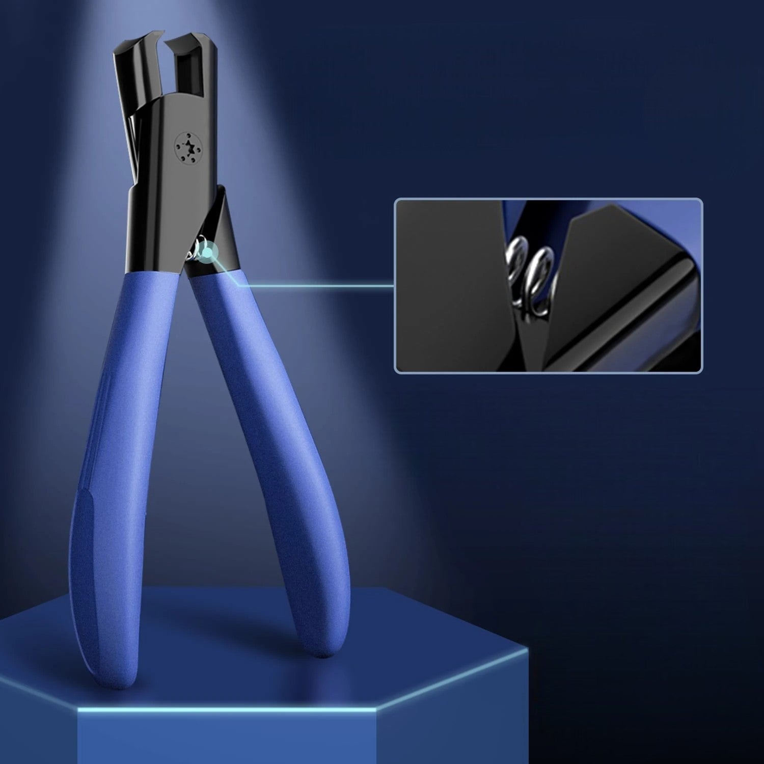 Coupe Ongle - ThickNailCut™ - Bleu - My Glamour Girls