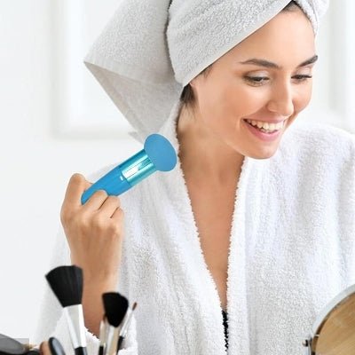 Pinceau Maquillage - PowderCosmeticBrushes™ - Bleu - My Glamour Girls