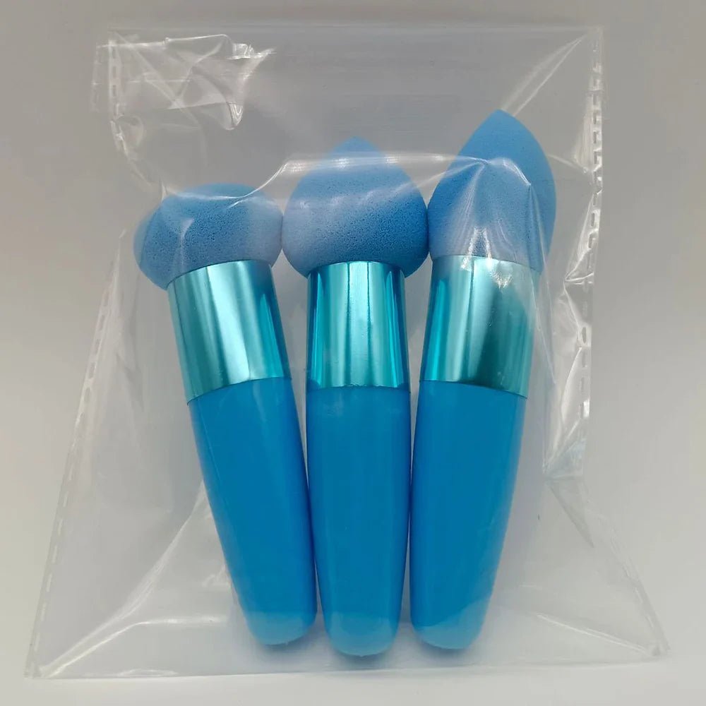 Pinceau Maquillage - PowderCosmeticBrushes™ - Bleu - My Glamour Girls