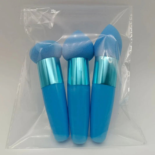 Pinceau Maquillage - PowderCosmeticBrushes™ - Bleu - My Glamour Girls