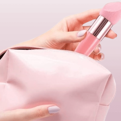 Pinceau Maquillage - PowderCosmeticBrushes™ - Rose - My Glamour Girls